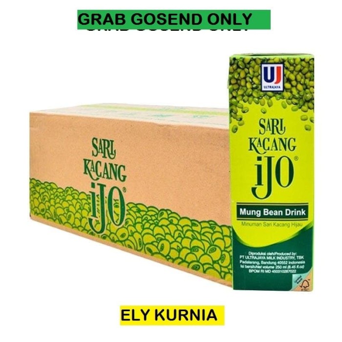 

Ultra Sari Kacang Hijau 250 ML isi 24