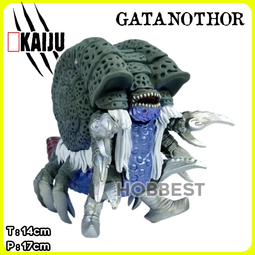 RK GATANOTHOR - Action Figure Miniatur Pajangan Kado Mainan Kaiju Monster Ultraman Tiga Monster