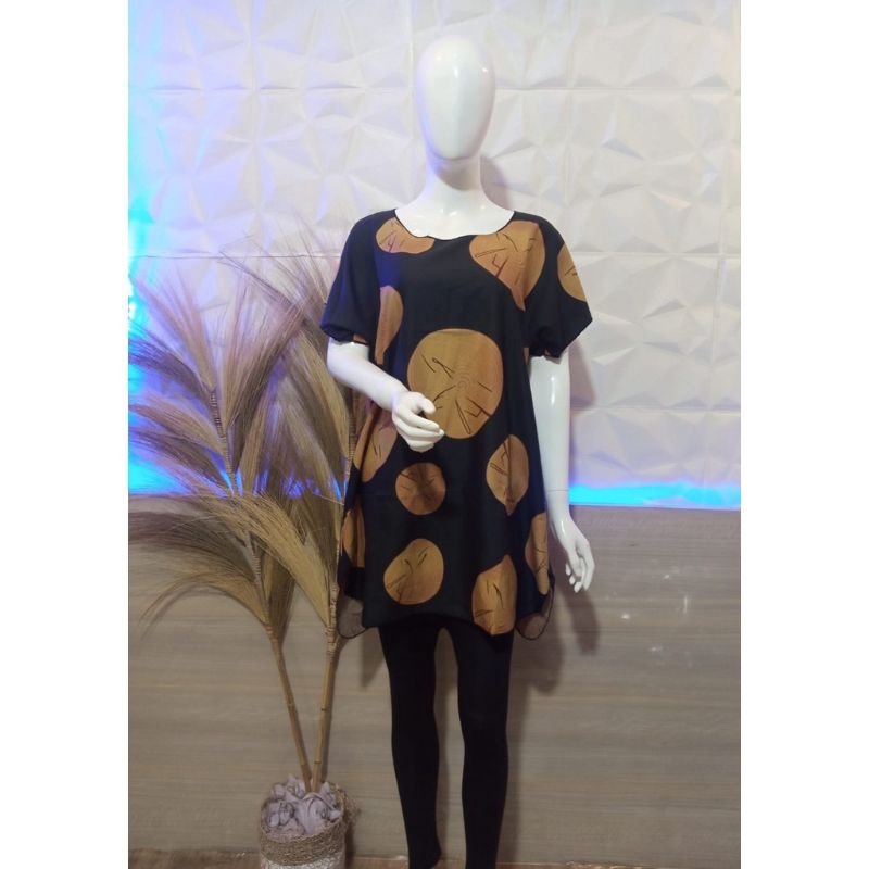 Daster Tunik/Daster Rayon Halus/Pakaian Tidur Wanita