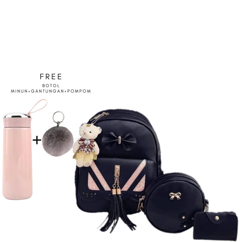 RAJA( COD ) V PITA//Tas Ransel Fashion Rumbai Pita / Backpack Mura