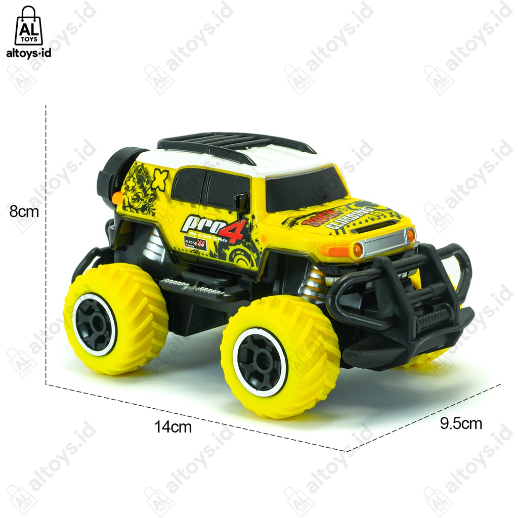 Mobil Remote Kontrol Bentuk Unik RC Mini Car Toys Mobil Rock Crawler Mini Climber Mainan Mobil Remot Control Rc Mini Cars Murah