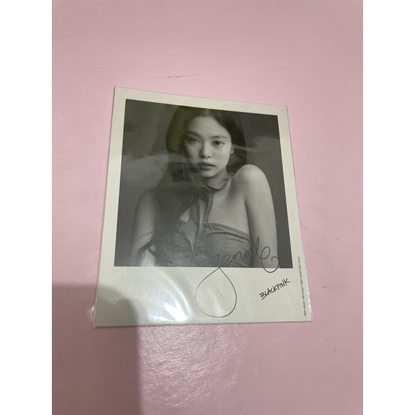 Photocard PC Jennie Blackpink Polaroid Kill This Love