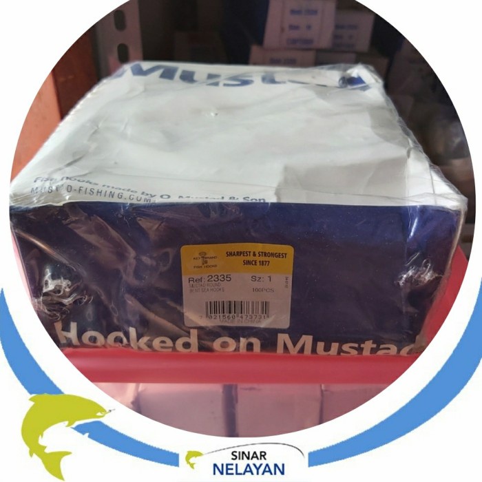 Kail mata pancing Mustad 2335 no 1