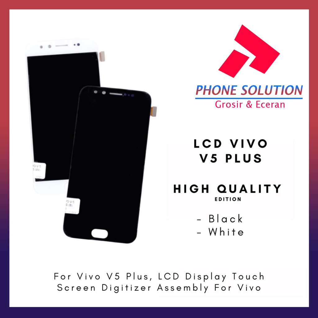 LCD Vivo V5 Plus Fullset ORIGINAL 100% Touchscreen // Supplier LCD Vivo - Garansi 1 Bulan