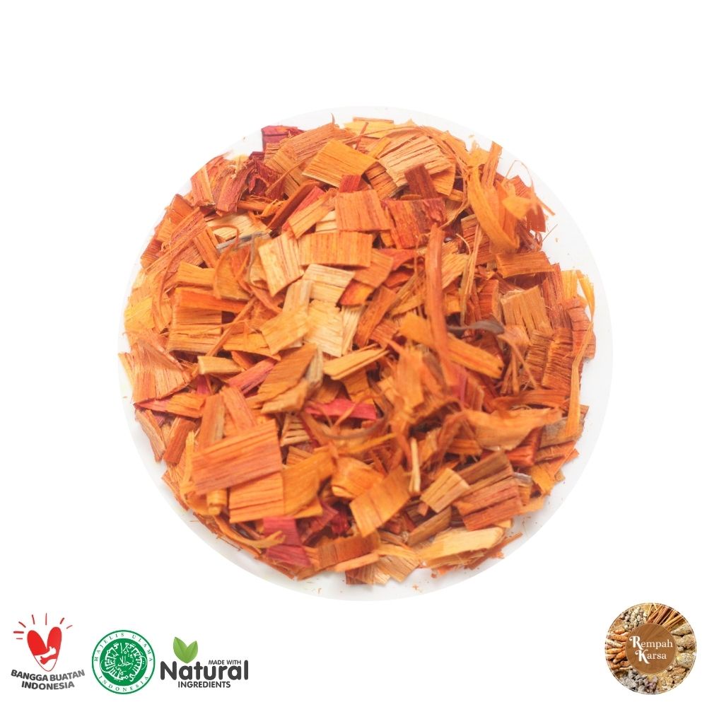 

Kayu Secang Cacah / Sappan Wood Flakes Tisane / Teh Herbal 5 gram