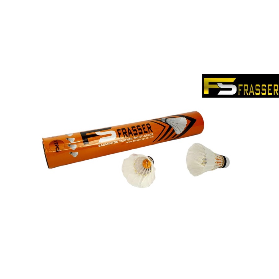 Shuttlecock Badminton Kok Bulutangkis Frasser Air Force Orange CL