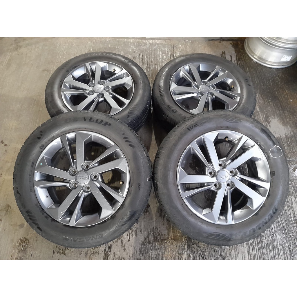 Velg Mobil Bekas Ring 15 Oem Xenia Pcd 5x100 + ban 2 Pcs