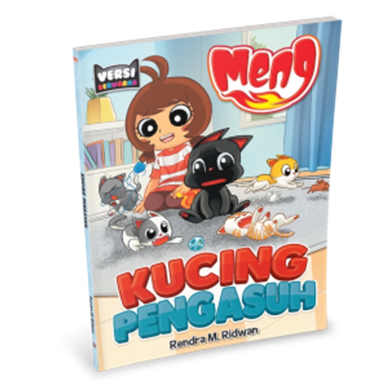 Komik Meng Edisi Warna Kucing Pengasuh - Mizan Jakarta
