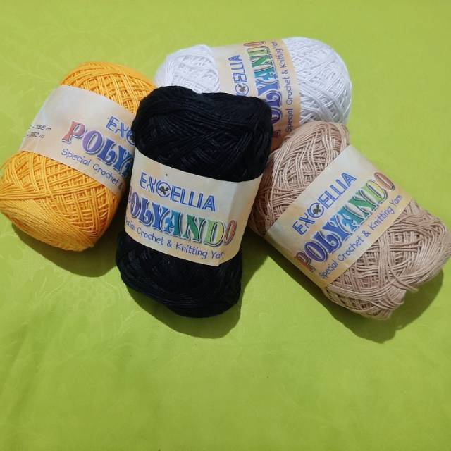 Benang Rajut / Crochet Exellia - Polyando ( /PCS )