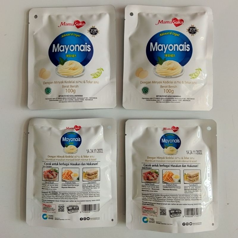 

Mamasuka mayonais 100gr