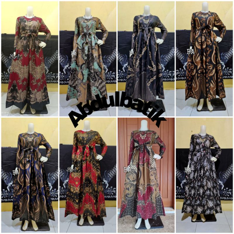 GAMIS BATIK TERLENGKAP