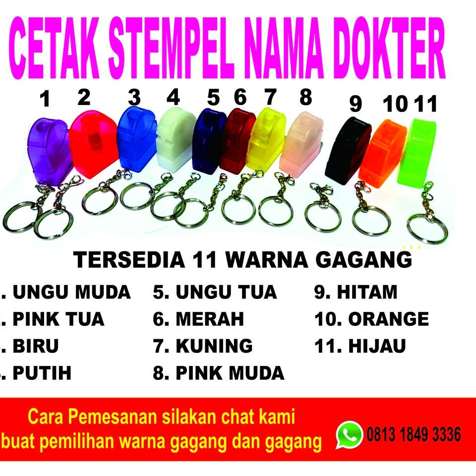 

[W-IZU-♡) Stempel nama dokter-bisa cod