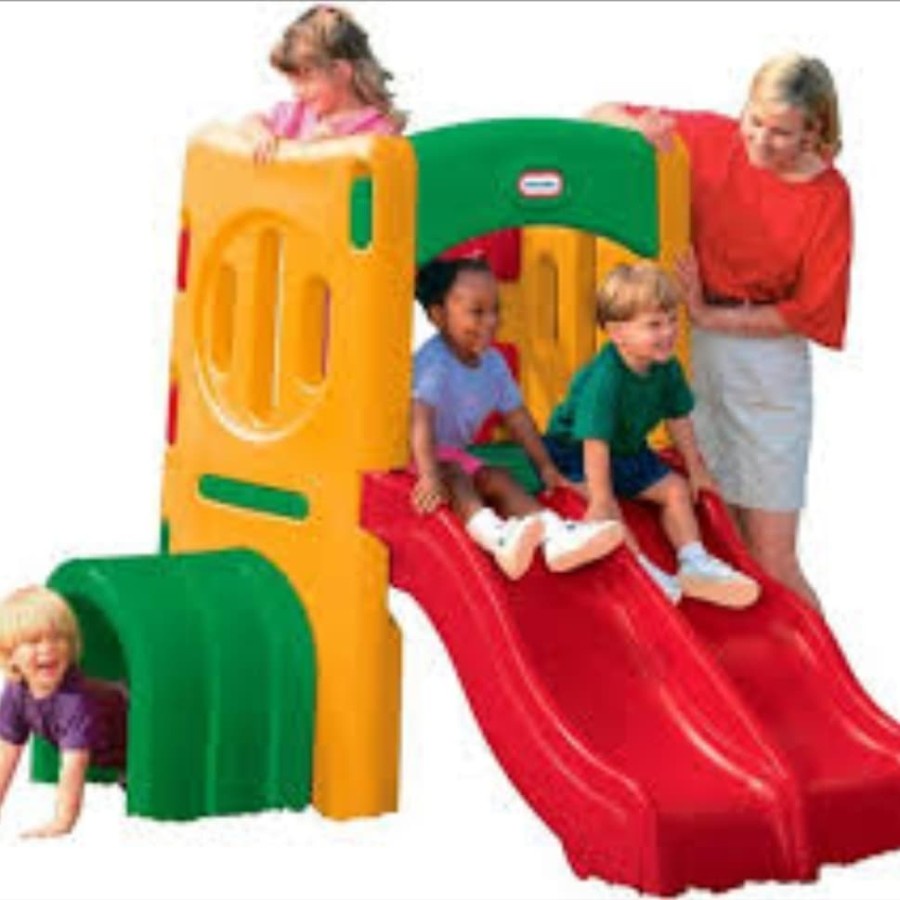 Sweetmomshop Little tikes twin slide tunnel climber