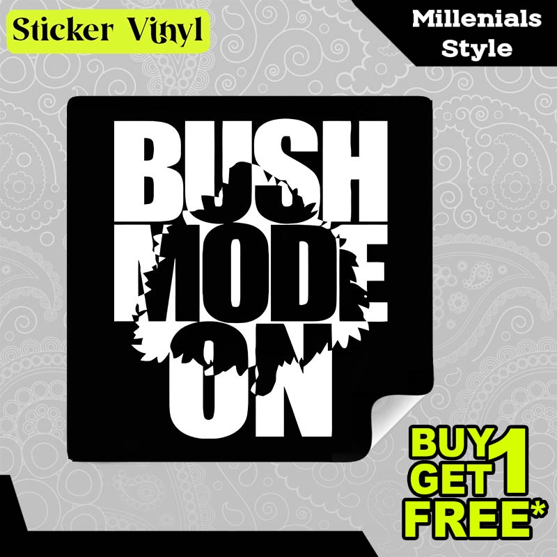 

Stiker Sticker Bush Mode On Fortnite Fan Funny Battle Royale Gamer Sneaky Camper Aesthetic Bahan Vinyl Satuan Anti Air