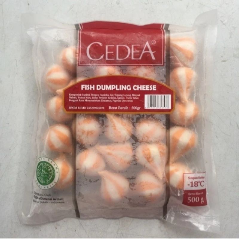 

Cedea Fish Dumpling Cheese 500Gr