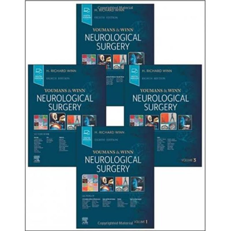 Jual Buku Kedokteran Youmans And Winn Neurological Surgery 8th Edition