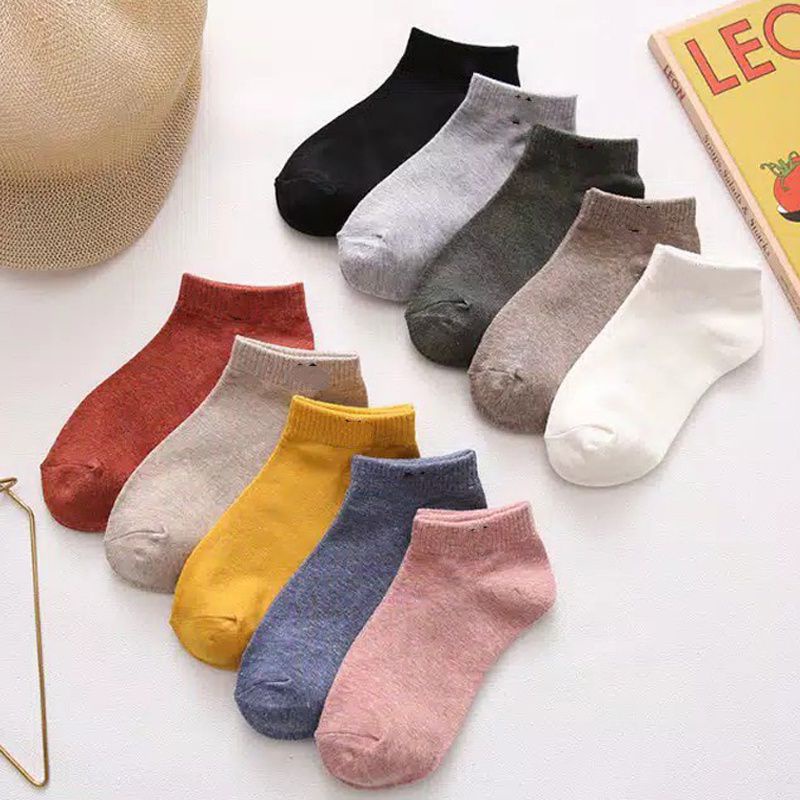 KAOS KAKI ANKLE MOTIF BERUANG / SHORT SOCKS PENDEK SEMATA BEAR DEWASA (BEPINK OFFICIAL)