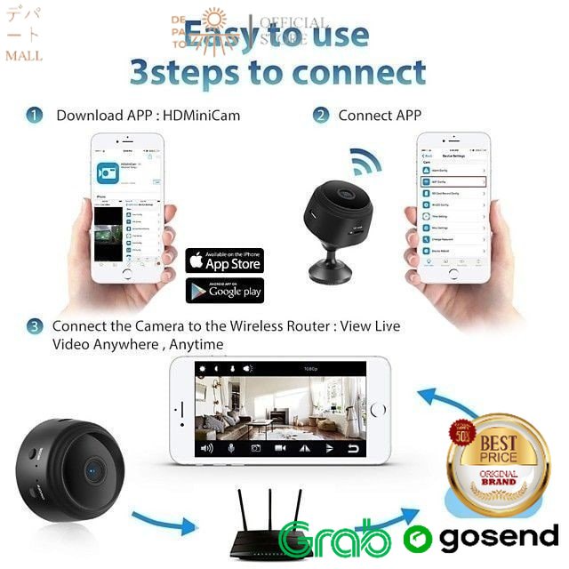 SCURE CAM HIDDEN CAMERA WIRELESS DP