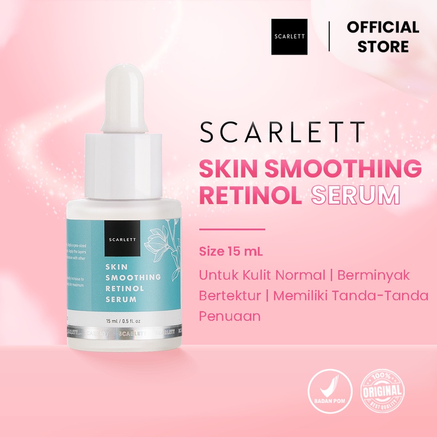 Scarlett Whitening Skin Smoothing Retinol Serum Retinol