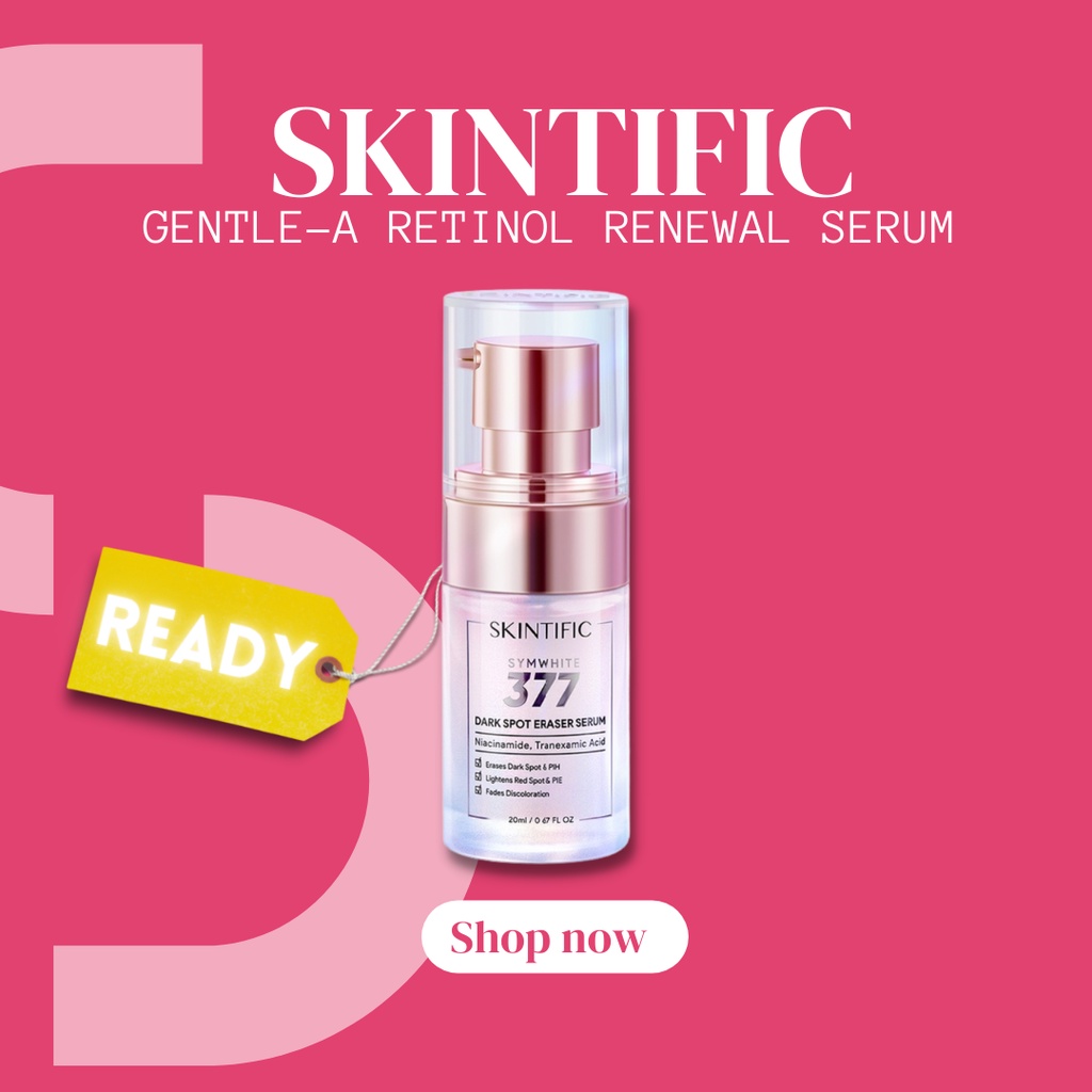 [Ready stock] SKINTIFIC SymWhite 377 Dark Spot Eraser Serum Brightening Serum 20ml [BPOM]