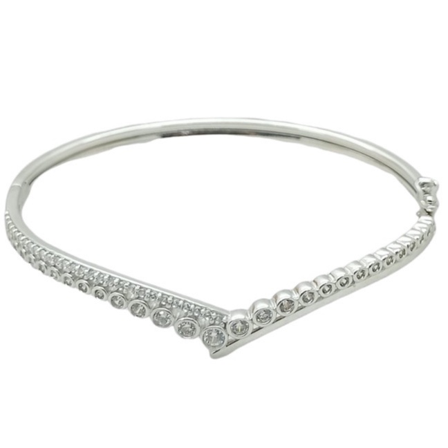 Bangle WG Kerlip Vol.6 Collection BG210330 Hala Gold 8K Muda