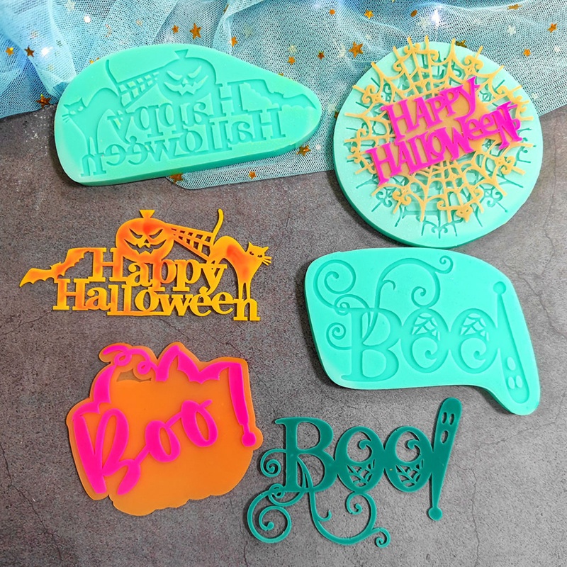 Zzz Cetakan Kue / Biskuit / Coklat / Clay Bahan Polymer Tema Halloween