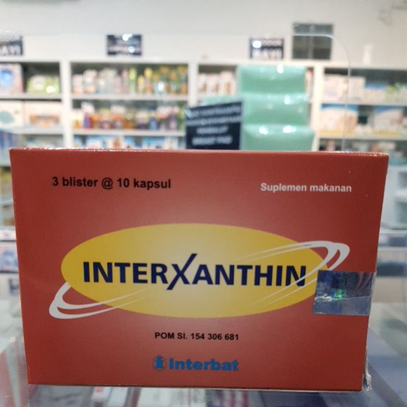 

Interxanthin 4mg capsul