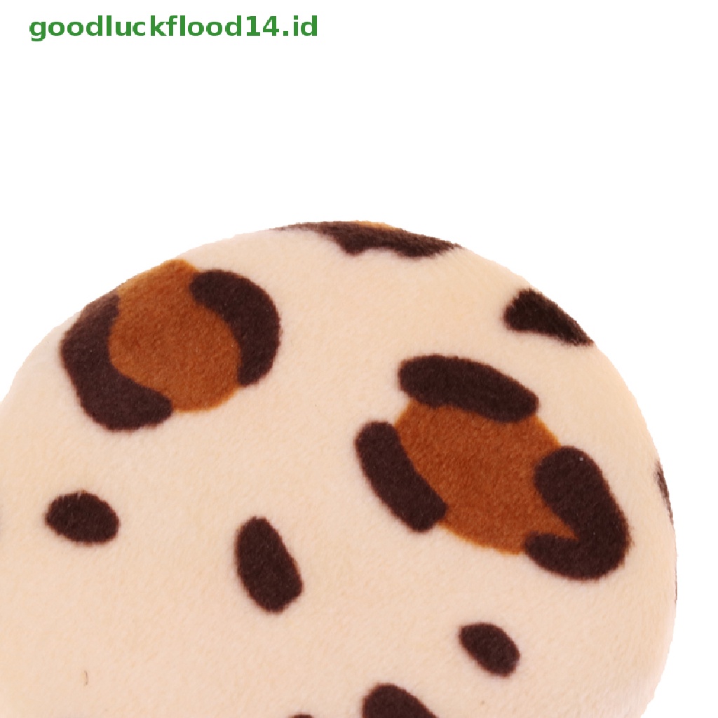 (GOOGFOUR) Spons Puff Bedak Tabur Motif Leopard Untuk Makeup