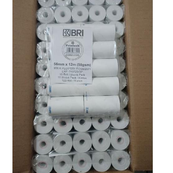 

ほ KERTAS EDC BRI 58 x 32 EDC BRILINK/AGEN BRILINK/LOGO BRI/STRUK THERMAL ㅾ