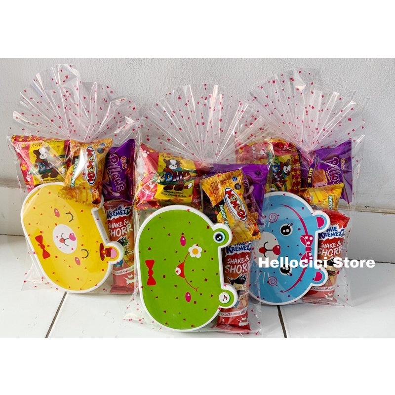 

PARCEL BINGKISAN SNACK + LUNCH BOX SAFARI KEMASAN ULTAH