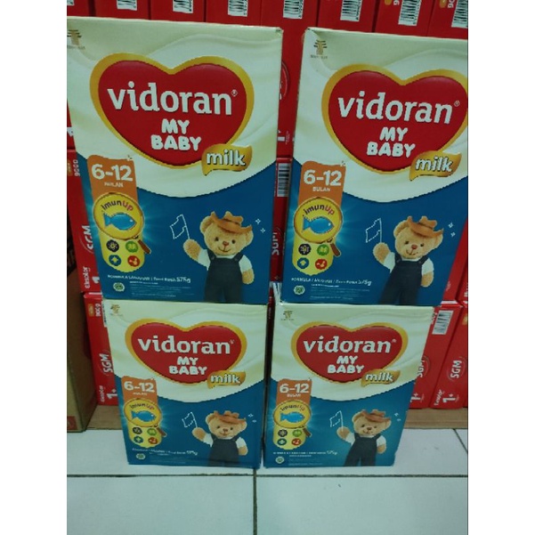 Vidoran 0-6/6-12 bln kemasan 575 gr dan 950 gram