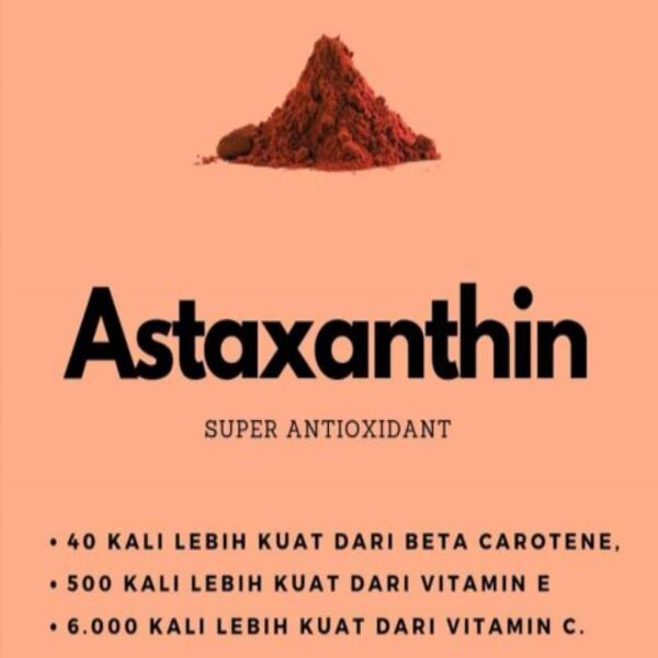 Vita Lucantin Pink Carophyll ASLI 5gr Astaxanthin 10% Jaminan Original