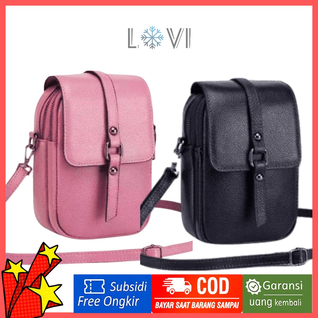 LOVI_ID - Slingbag Dompet Vega Tas Selempang Wanita Premium