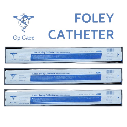 COSMOMED Latex Folley Catheter - Silicone Coated / Folley Catheter / Foley Cateter