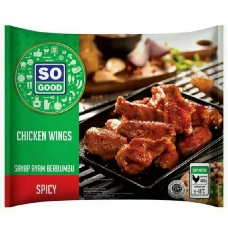 

So Good Chicken Spicy Wings 400Gr