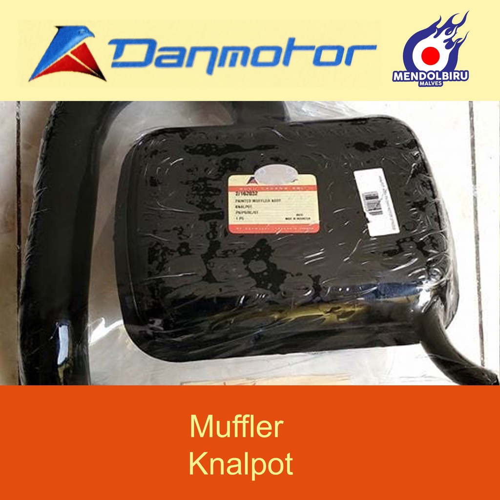 Knalpot Vespa Danmotor