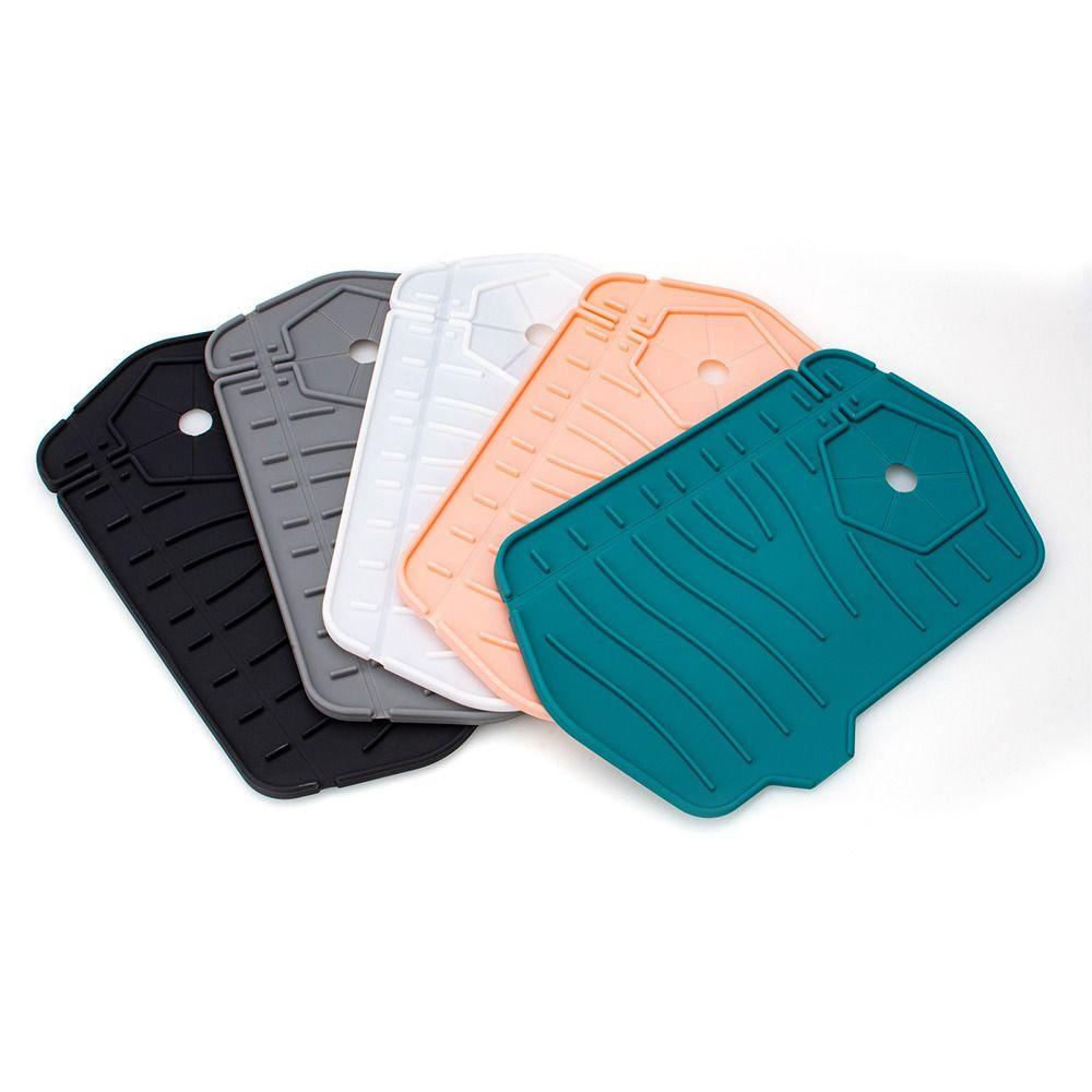 Piring Sabun Nanas Silikon Dengan Saluran Air Built-in Sikat Bibir Spons Botol Organizer Nampan Wastafel