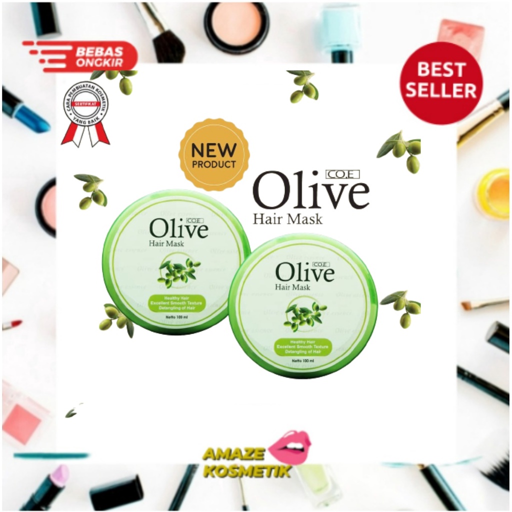 NEW!!! OLIVE MASKER RAMBUT / BPOM