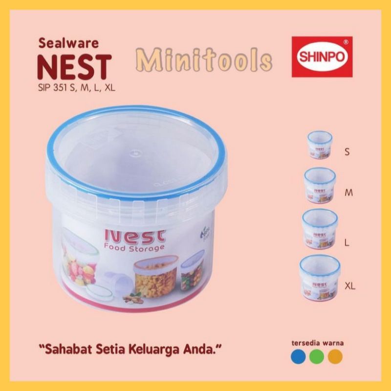 Toples Shinpo Nest SIP 351 / Toples Makanan Kering dan Kue