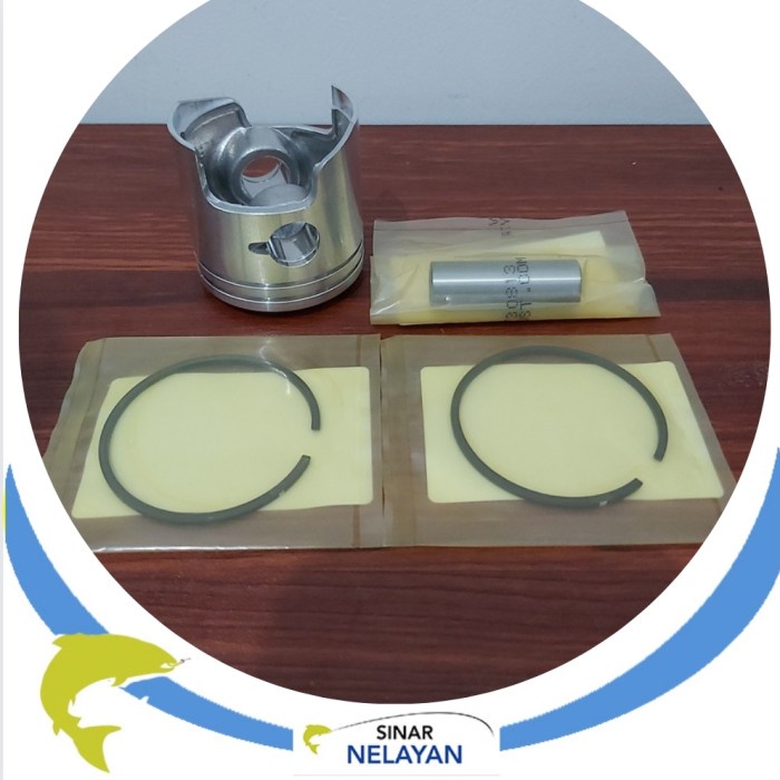 Piston set 3B2-00001-1 mesin tempel Tohatsu 9.8pk. Asli