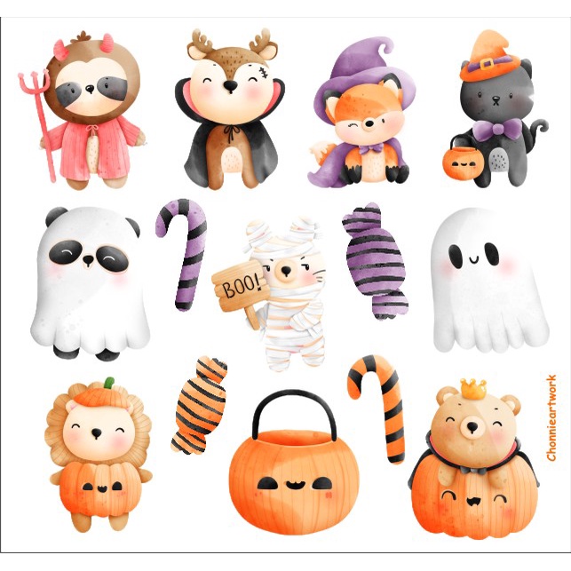 

Cutting Sticker Halloween