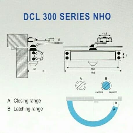 Door closer Dekkson NHO