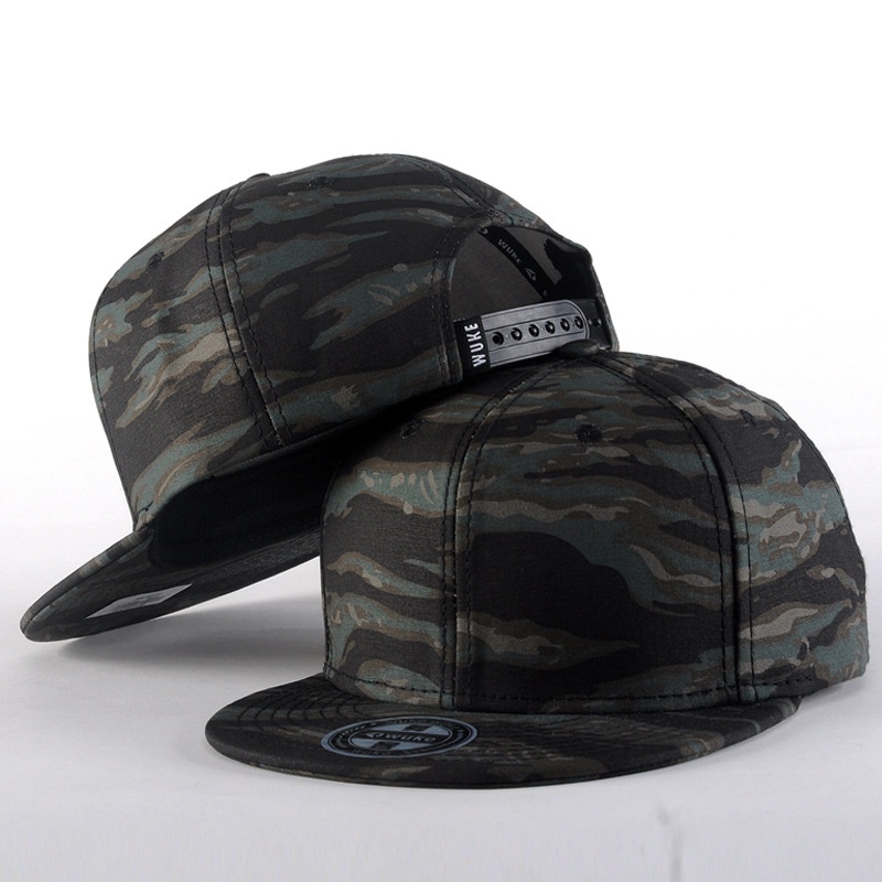Topi Snapback Motif Camouflage Gaya Hip Hop Untuk topi pria topi wanita fashion