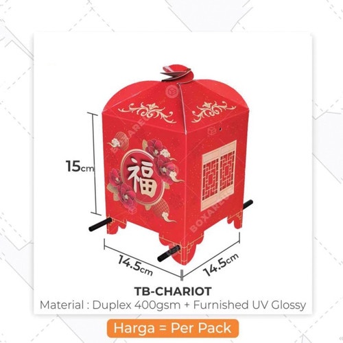 

Box Imlek Packaging Hampers Toples Dus Kue Kering | TB-CHARIOT