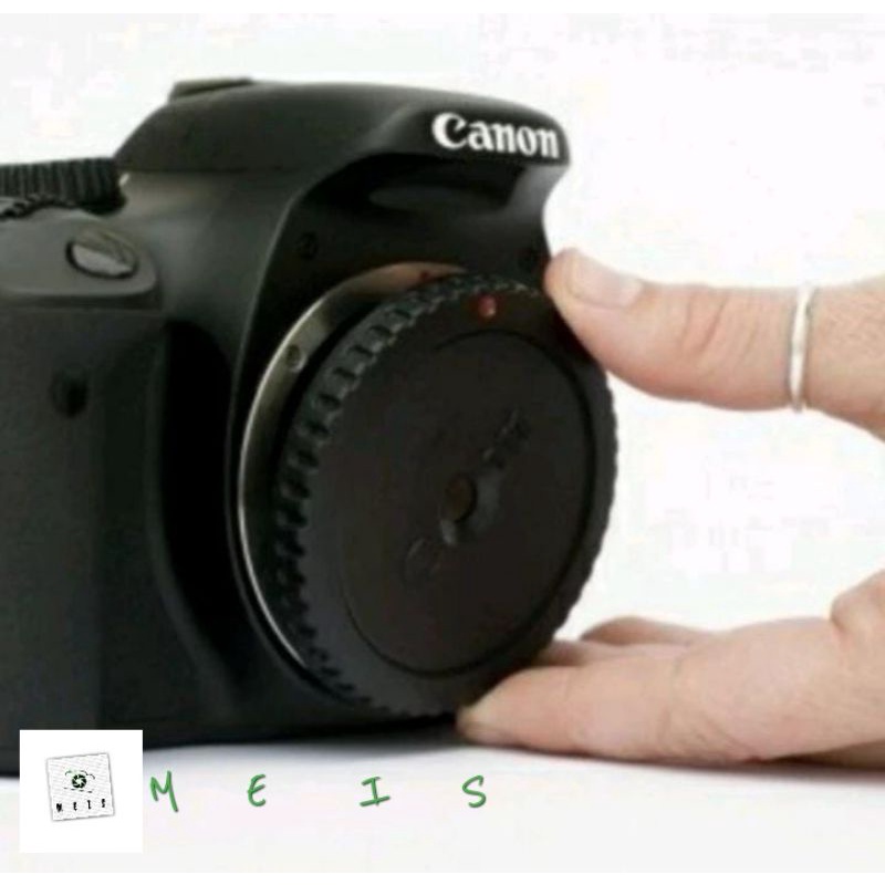 Tutup Cap Body &amp; Sensor Canon 60D 70D 80D 90D