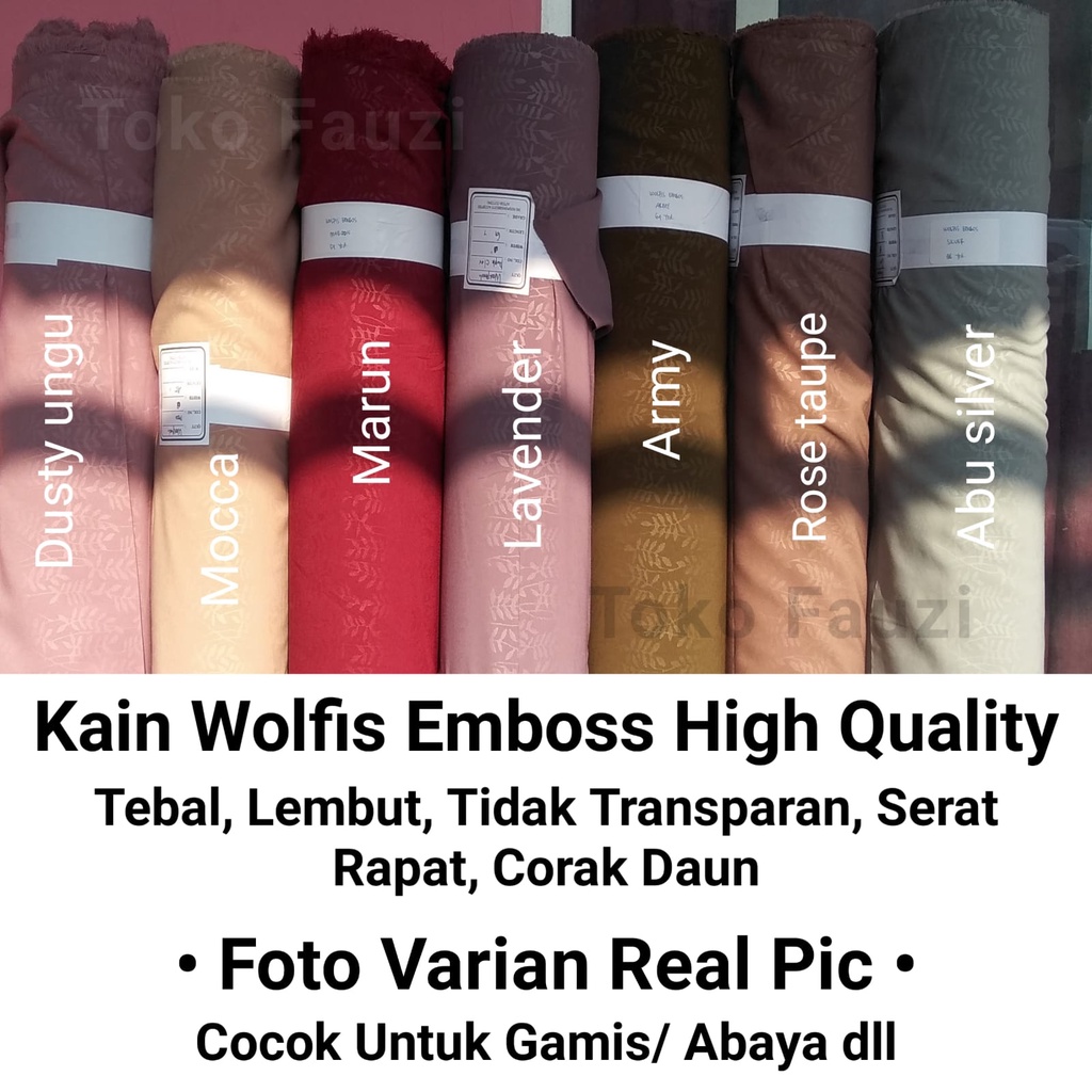 Kain Wolfis Emboss Grade A 1,5m