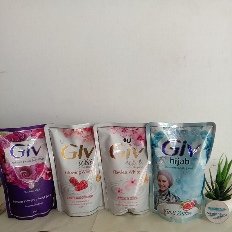 SABUN CAIR GIV WHITE /SABUN CAIR GIV HIJAB /SABUN CAIR GIV PASSION FLOWERS & SWEET BERRY