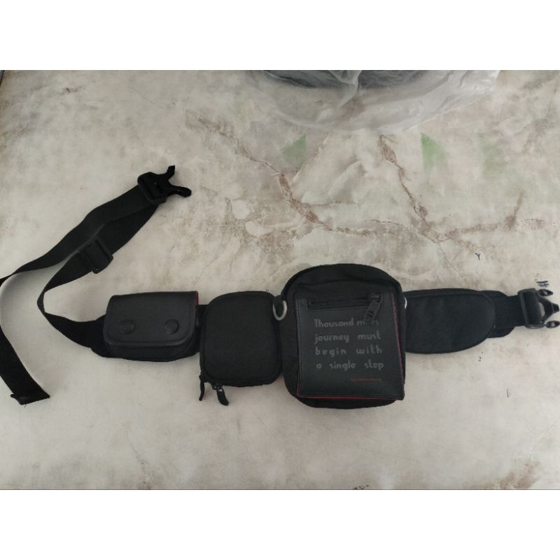 tas pinggang Eiger original waist bag pria wanita venue event EO [NEW preloved]