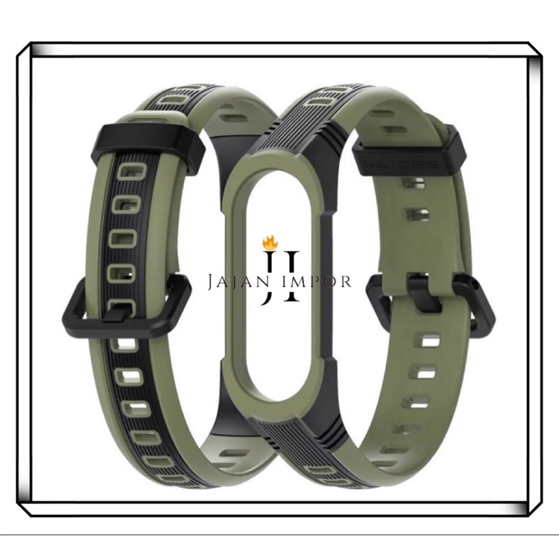 strap Untuk Mi Band 7 6 5 Tali Gelang untuk Xiaomi MiBand 76  5 4 3 Tali Gelang Silikon untuk Miband 6 Gelang NFC Band Global