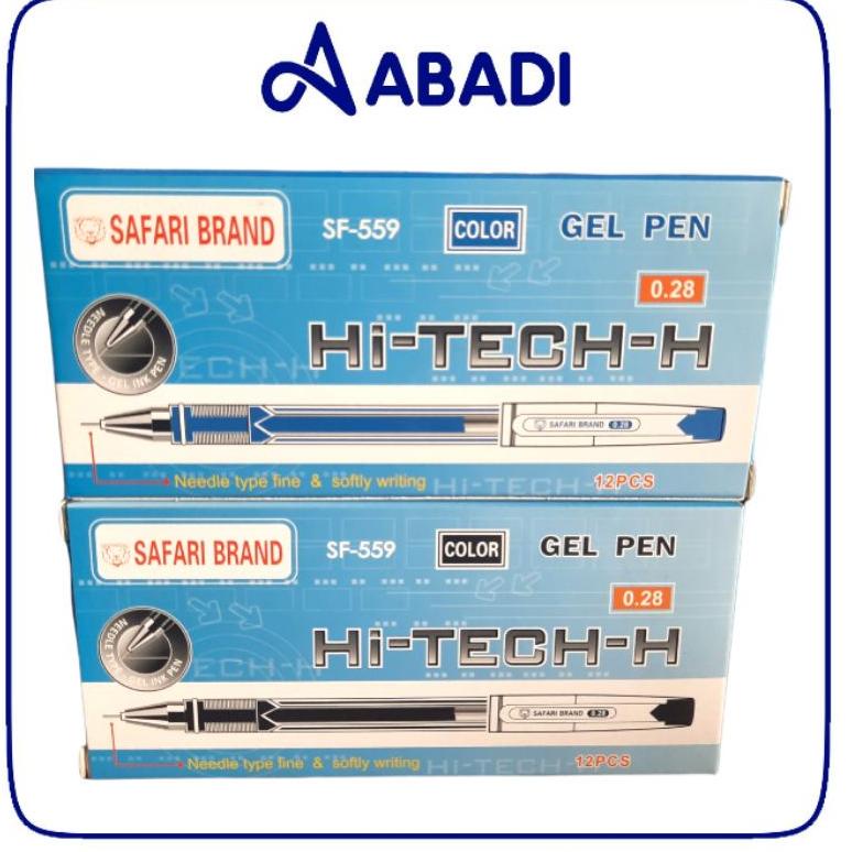 

BIG SALES ㅉ Bulpen Hitech-H Safari Pen Gel Bolpoin (1pak = 12pcs) ❖